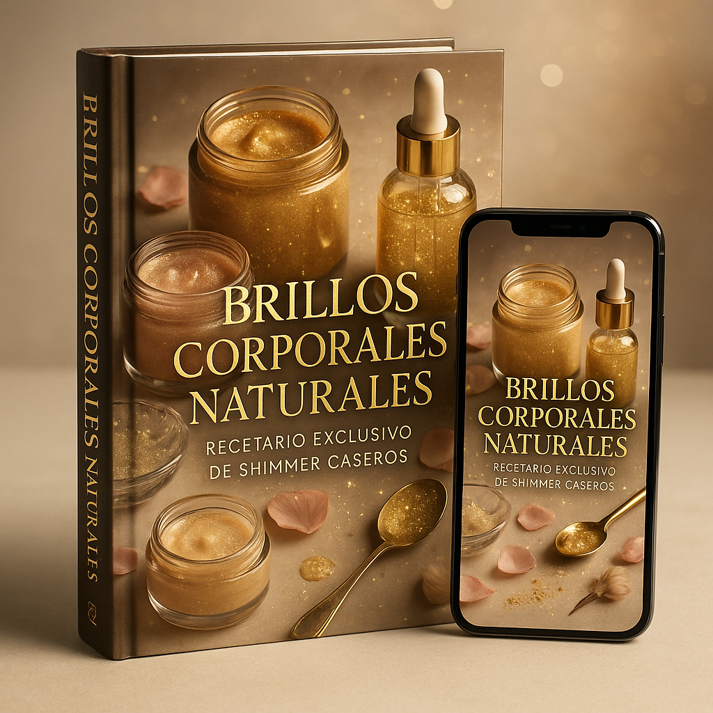 ✨Brillos Corporales Naturales: Recetario Exclusivo de Shimmer Caseros